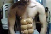 吃瓜事件网红腹肌,吃瓜事件背后的健身传奇